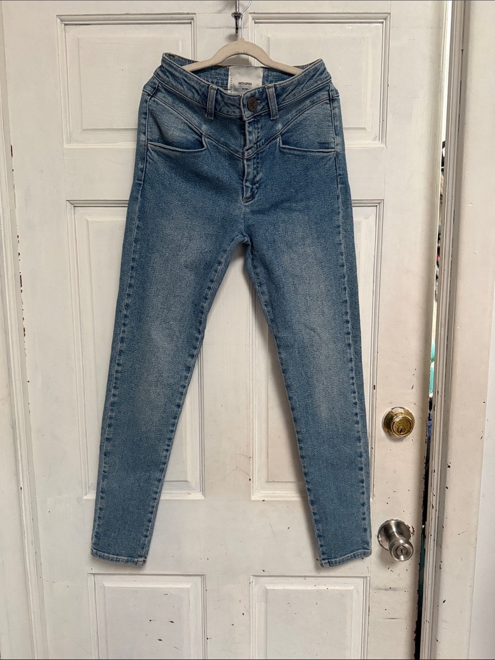 NWOT Oneteaspoon High-Rise Slim Fit Women's Jeans in Light Blue